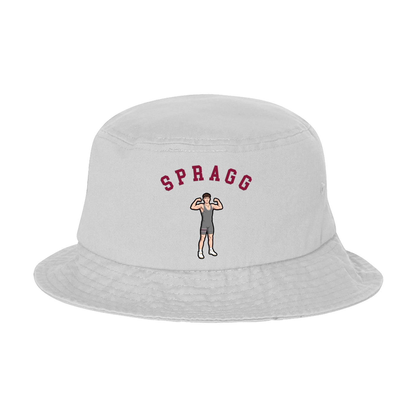 Bucket Cap — Shirsey Arch in White