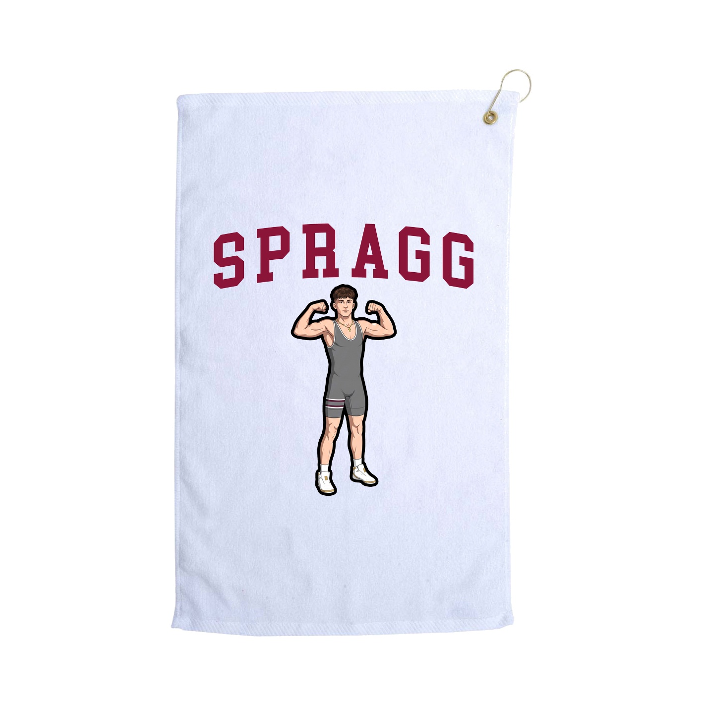 Golf Towel — Shirsey in White