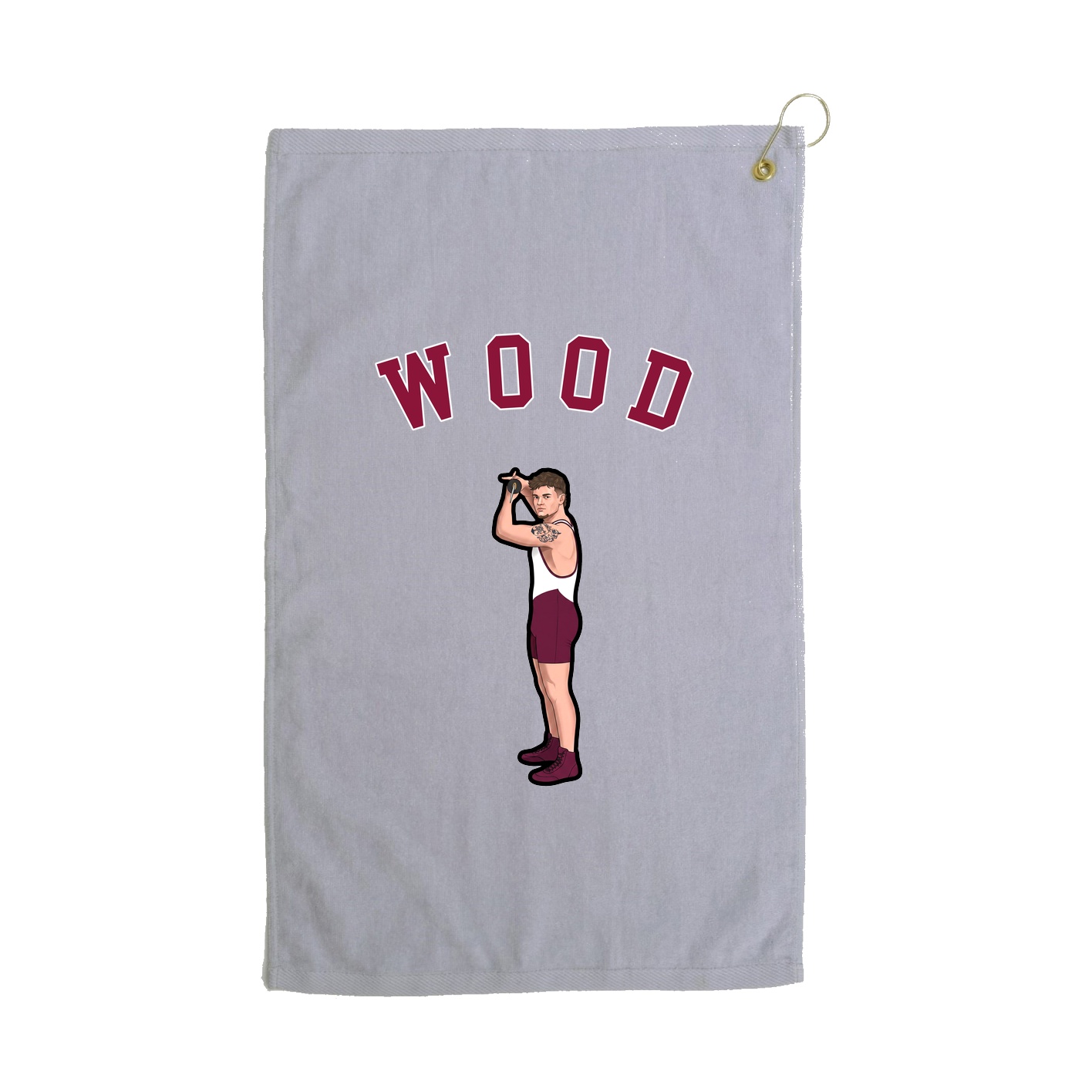 Golf Towel — Shirsey Arch in Grey