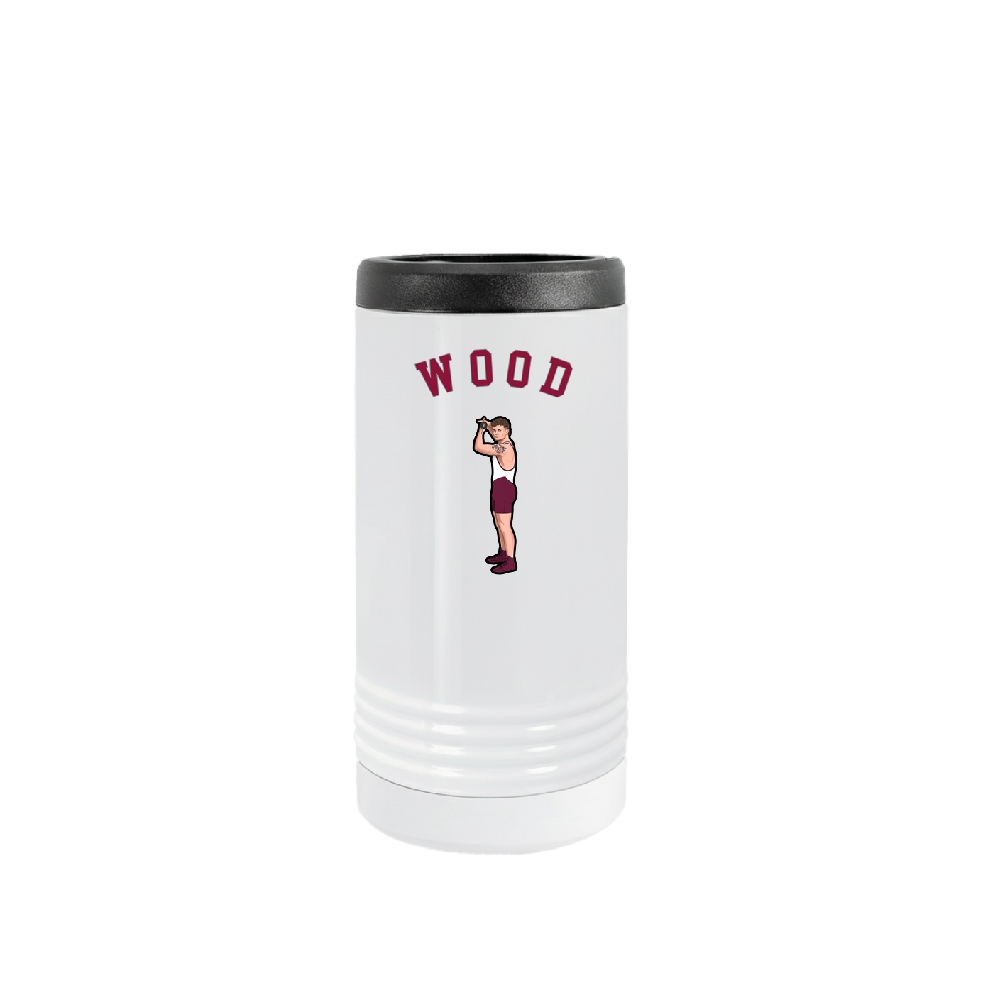 Slim Beverage Holder — Shirsey Arch in White