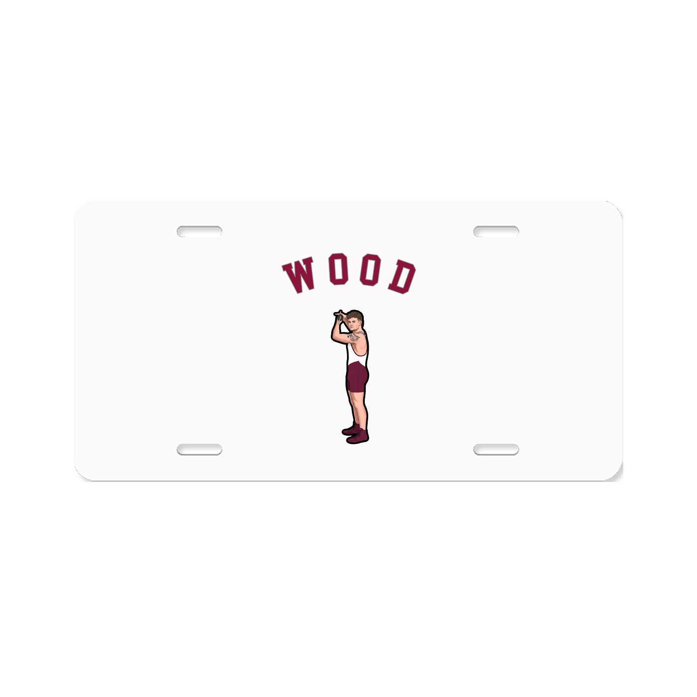 License Plate — Shirsey Arch in Classic