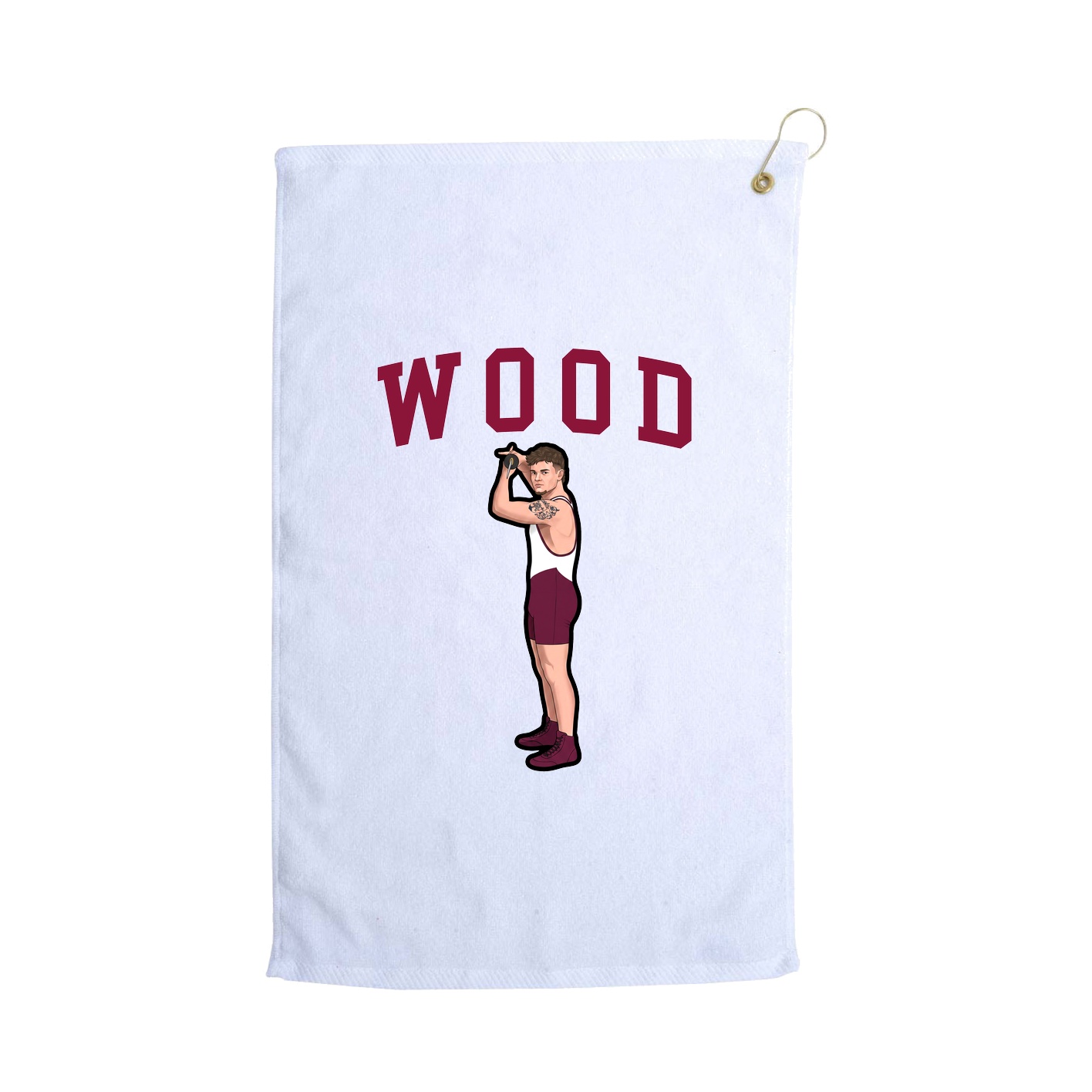Golf Towel — Shirsey in White