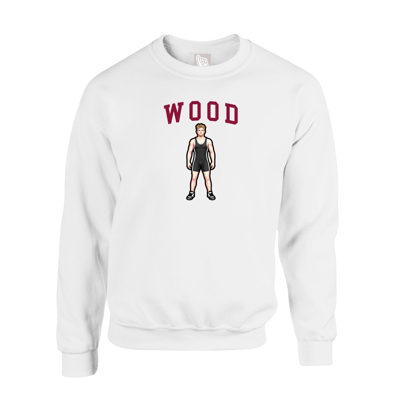 Fleece Crew — Shirsey in White