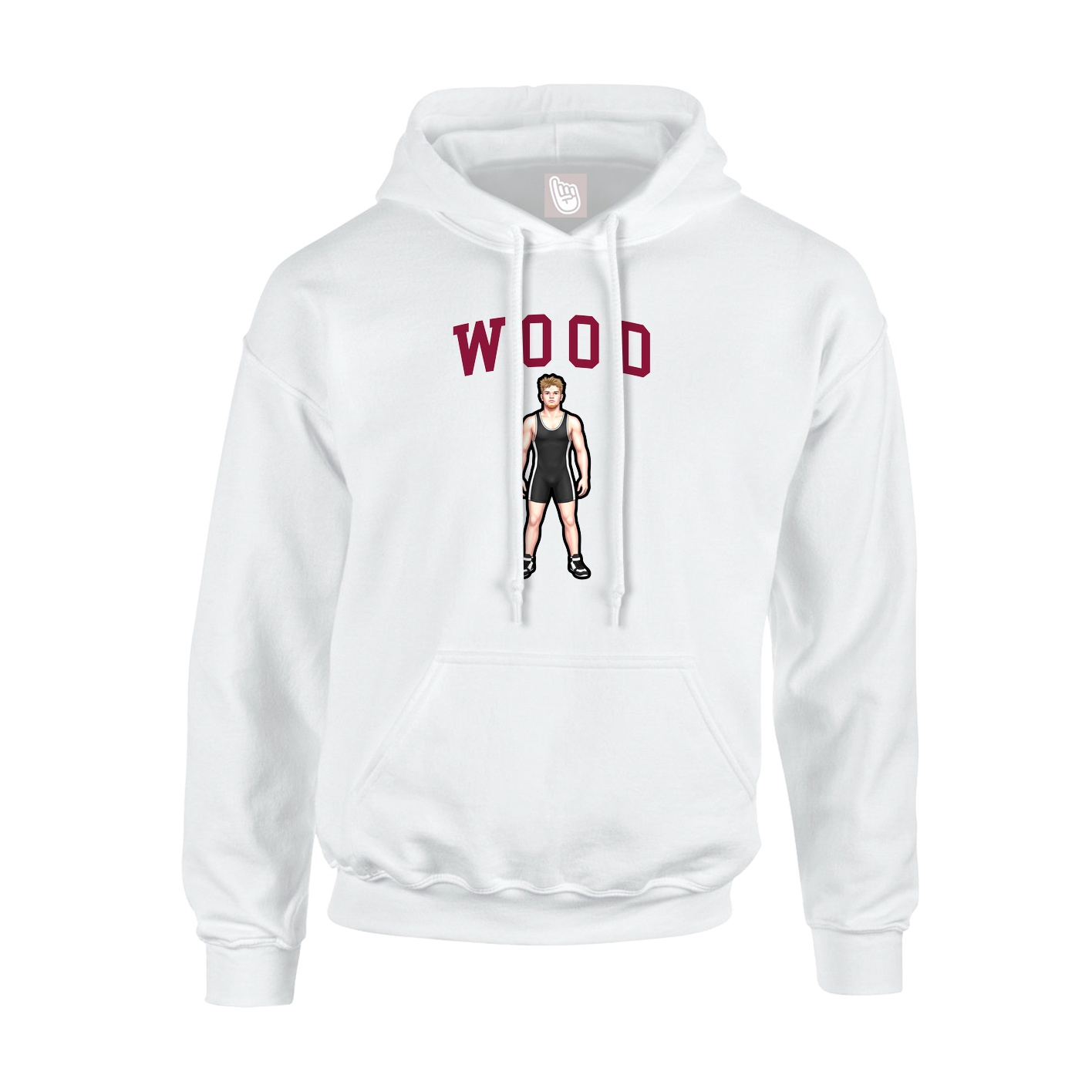 Youth Hoodie — Shirsey in White