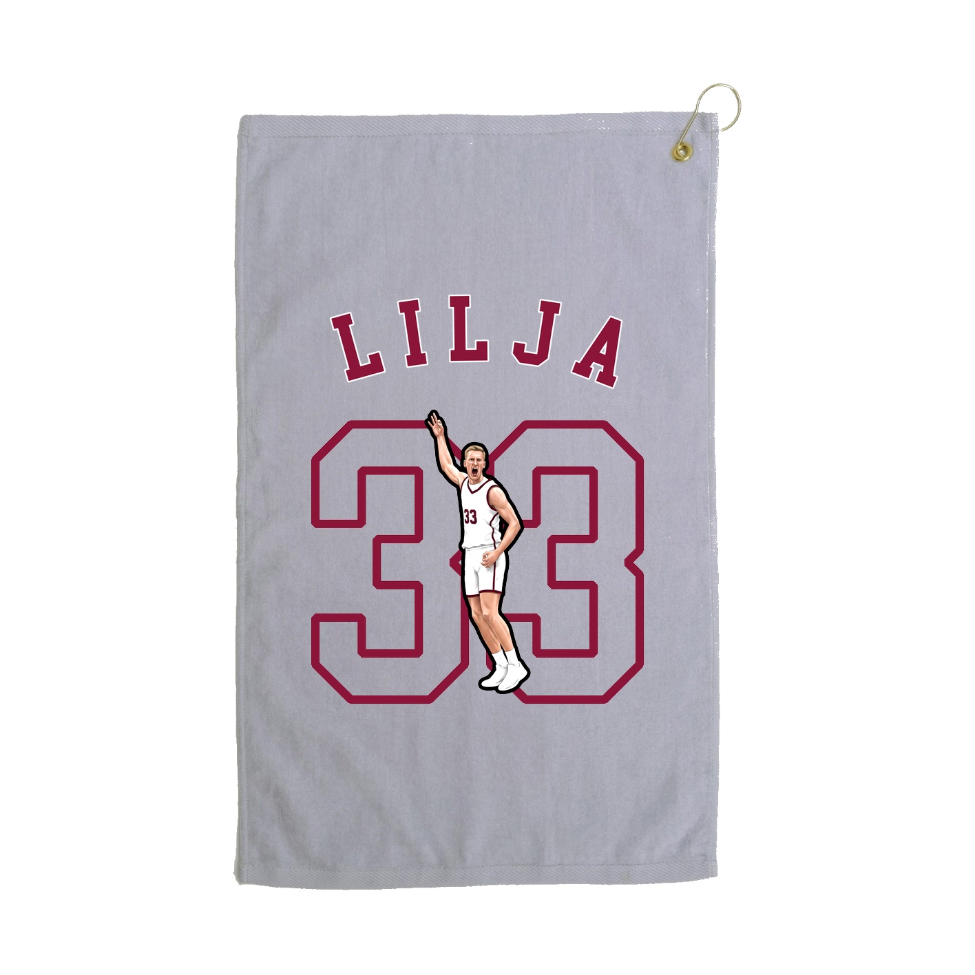 Golf Towel — Shirsey Arch in Grey