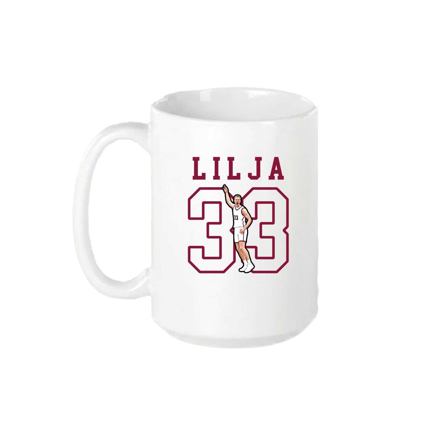 15oz Coffee Mug — Shirsey in White