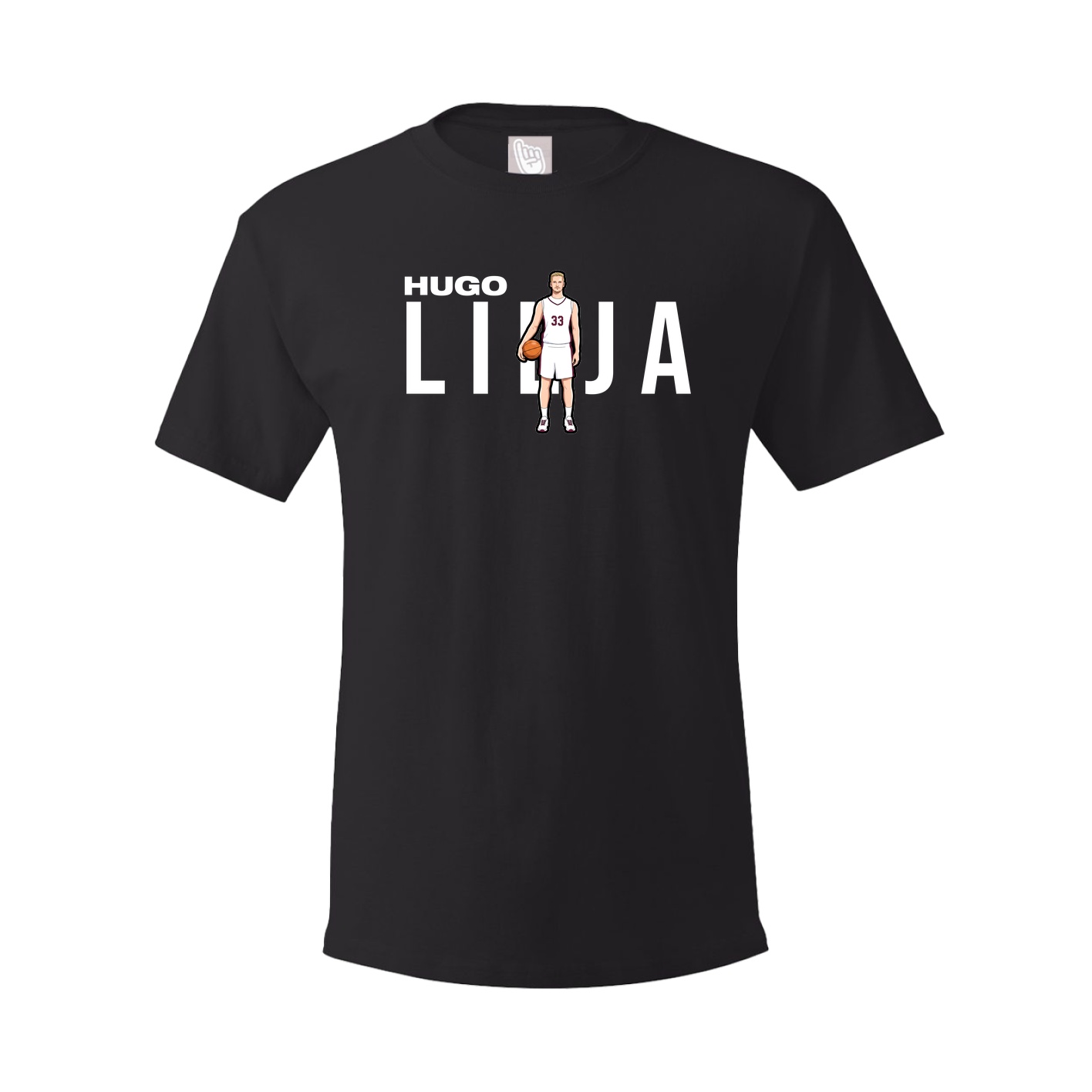 Youth Tee — Player Name in Black