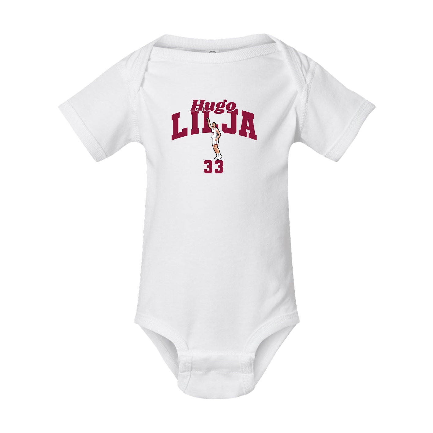 Baby Onesie — Signature Arch in White