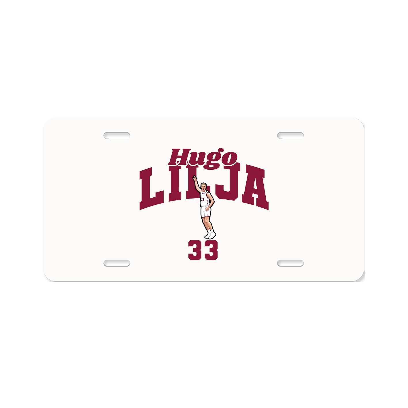 License Plate — Signature Arch in Classic