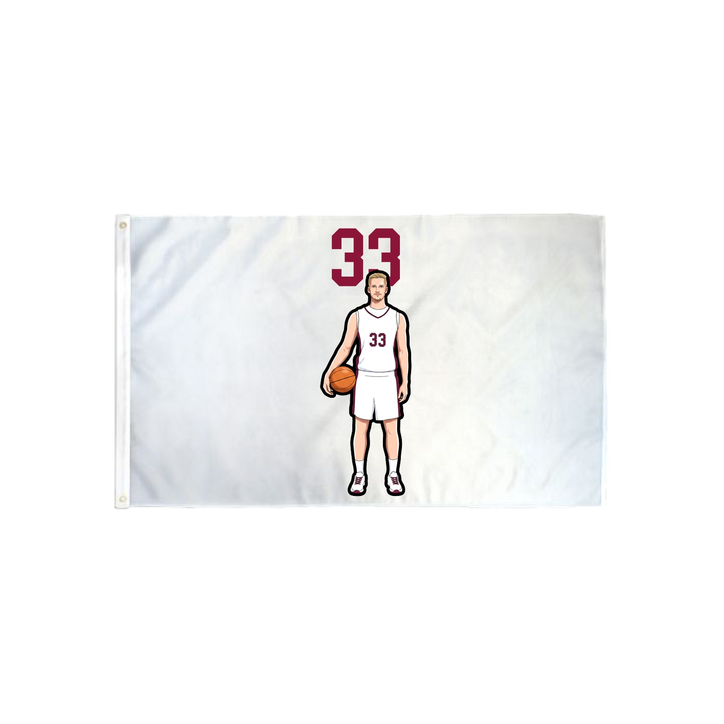 3x5 Flag — Number Top in Classic