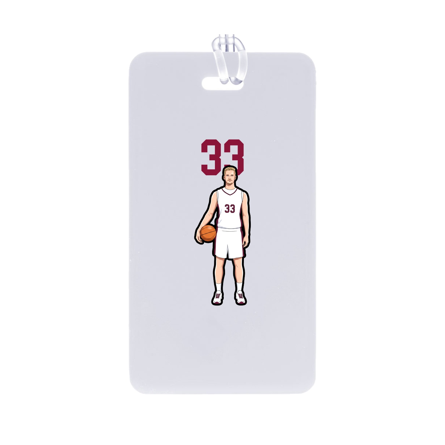 Bag Tag — Number Top in Classic