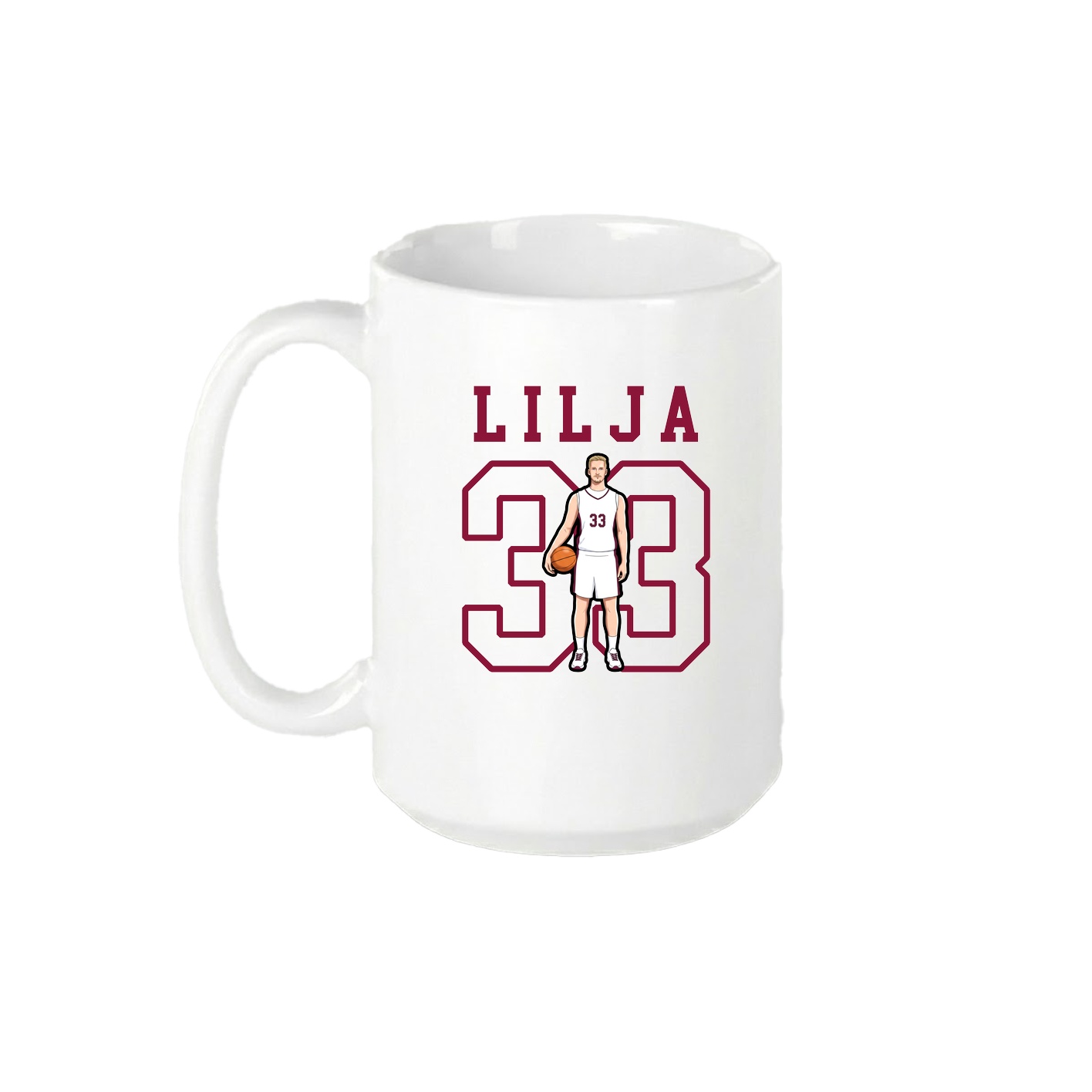 15oz Coffee Mug — Shirsey in White