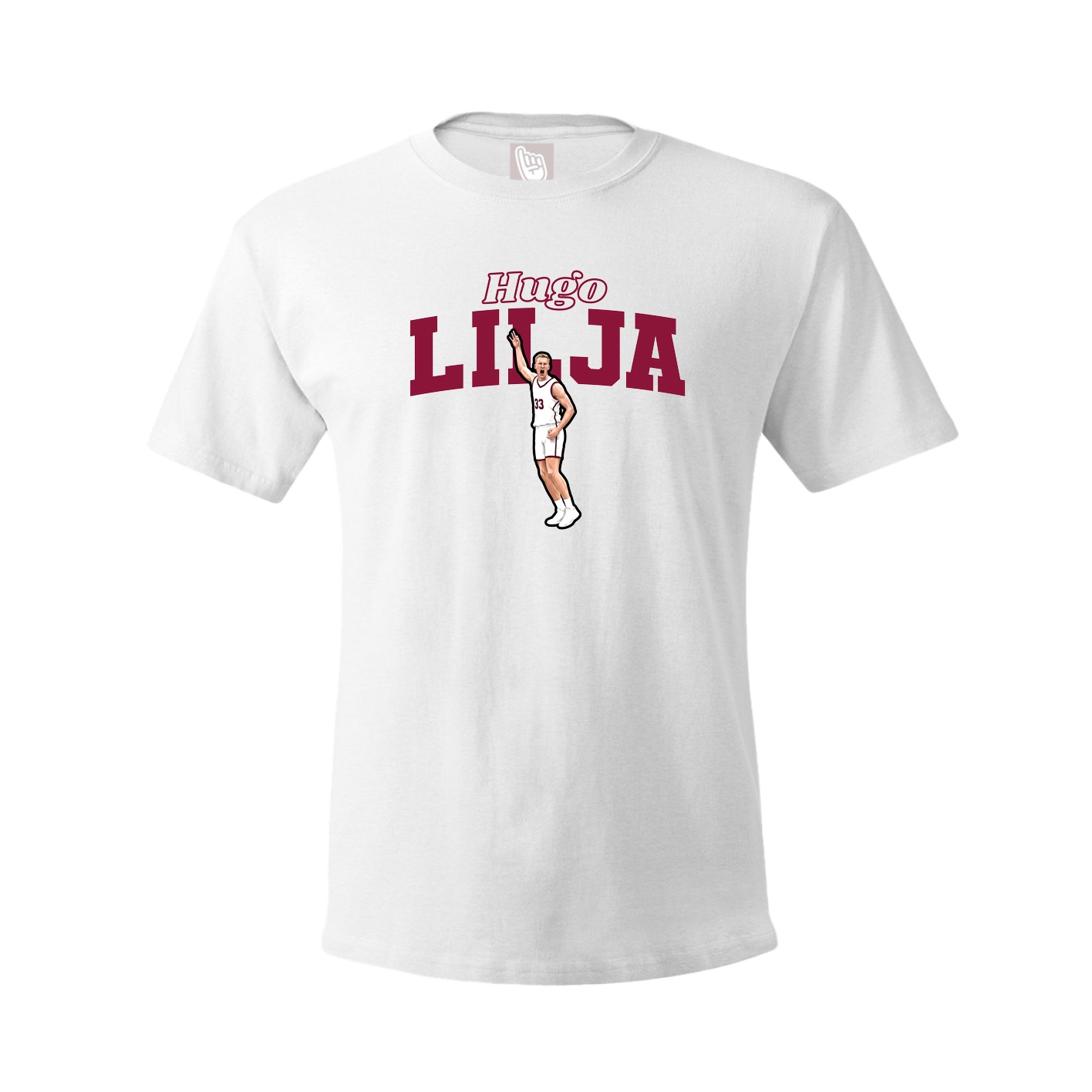 Tee — Name Arch in White