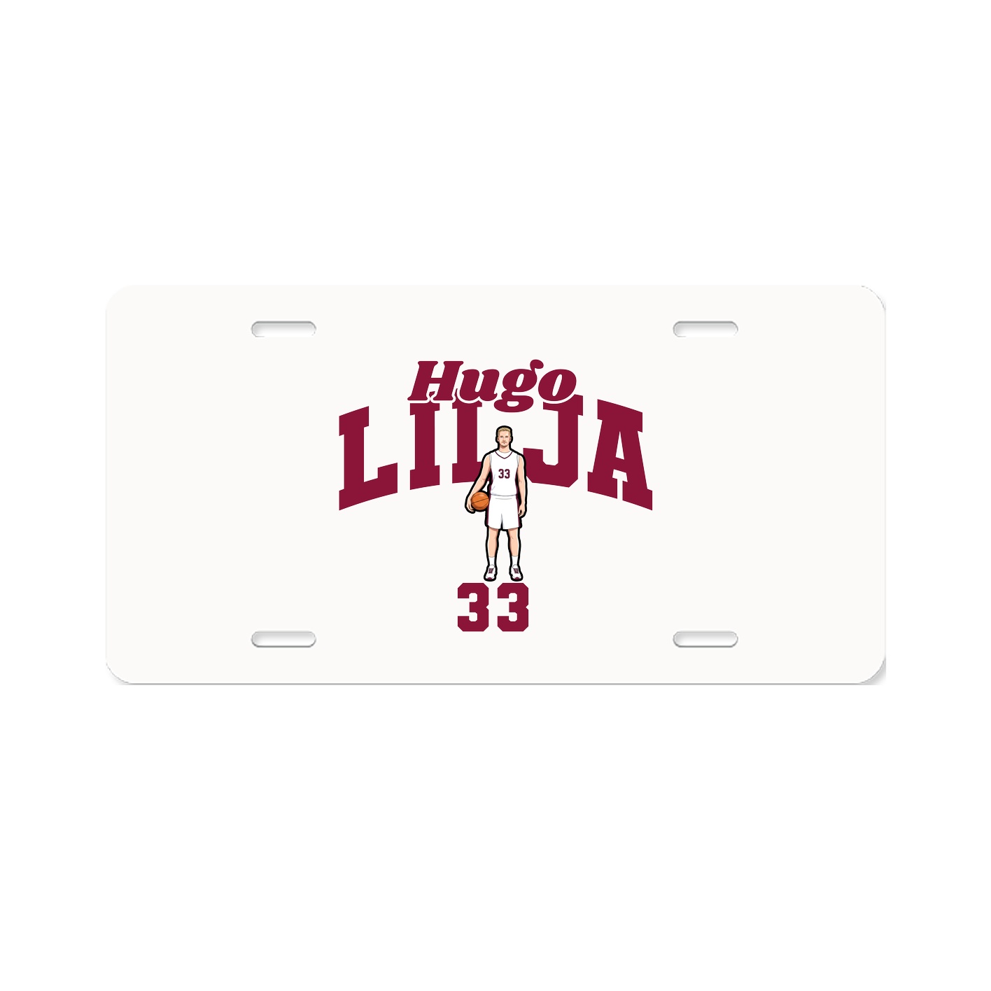 License Plate — Signature Arch in Classic