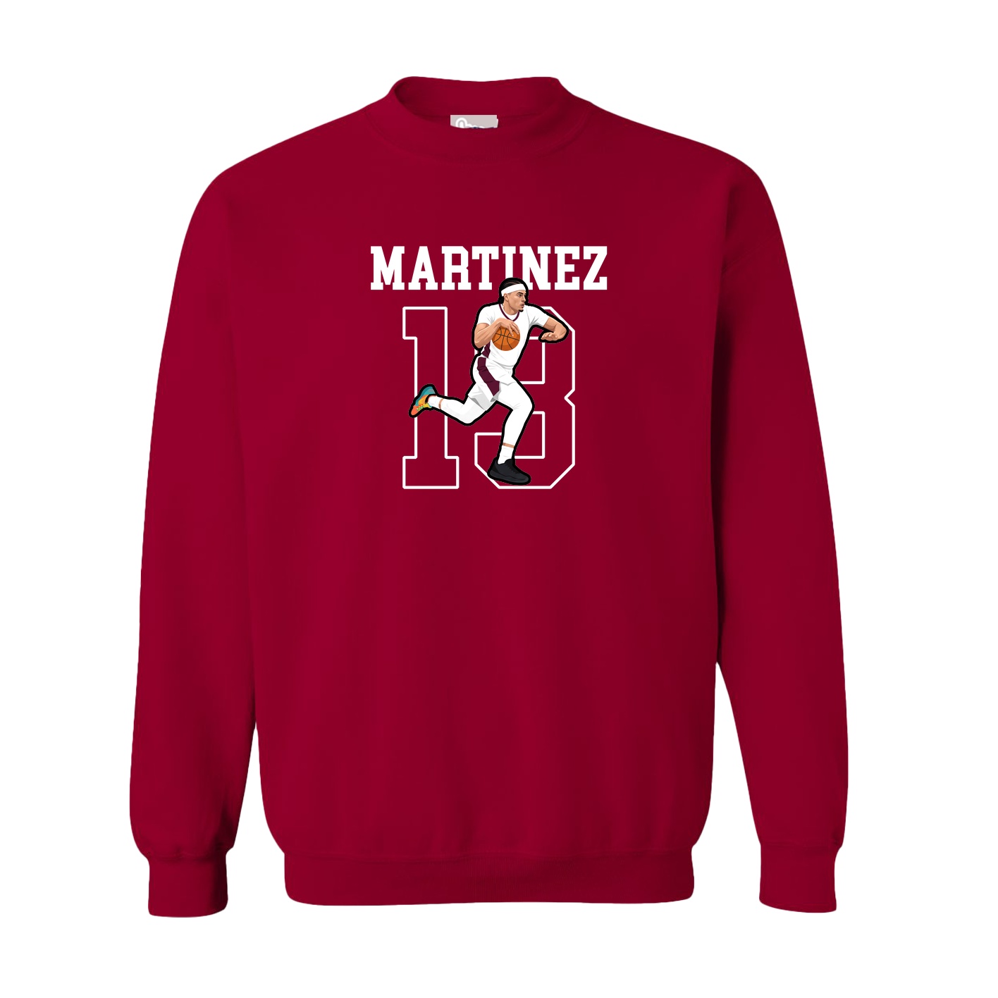Fleece Crew — Shirsey in Cardinal