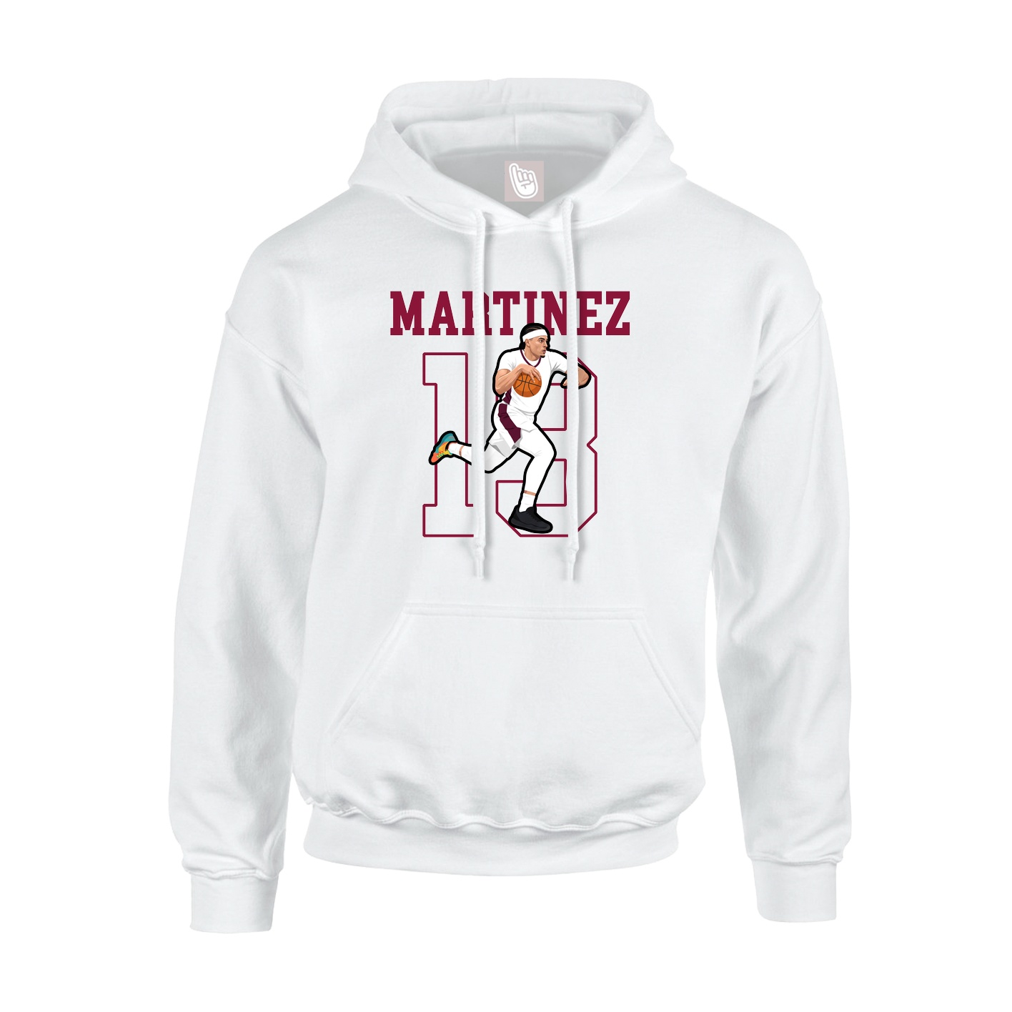 Youth Hoodie — Shirsey in White