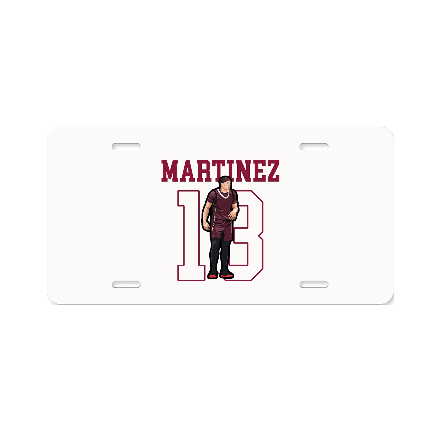 Aluminum License Plate