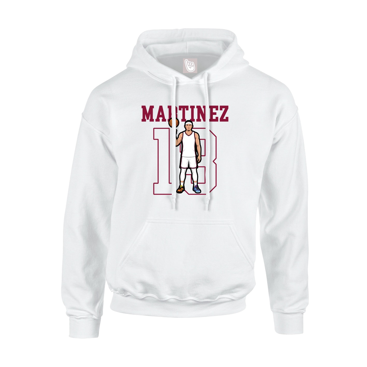 Youth Hoodie — Shirsey in White