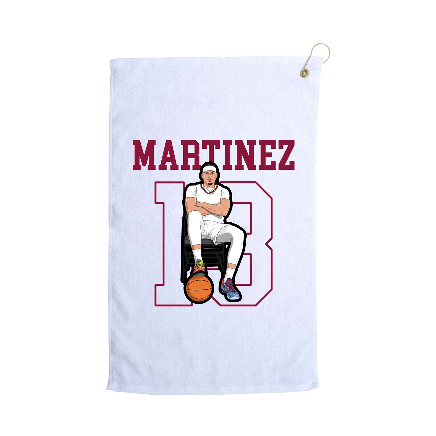 Golf Towel — Shirsey in White