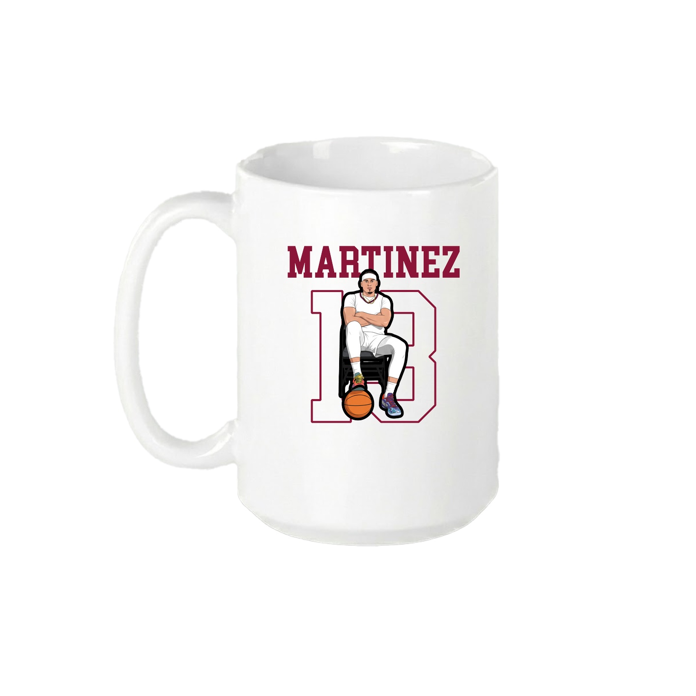 15oz Coffee Mug — Shirsey in White