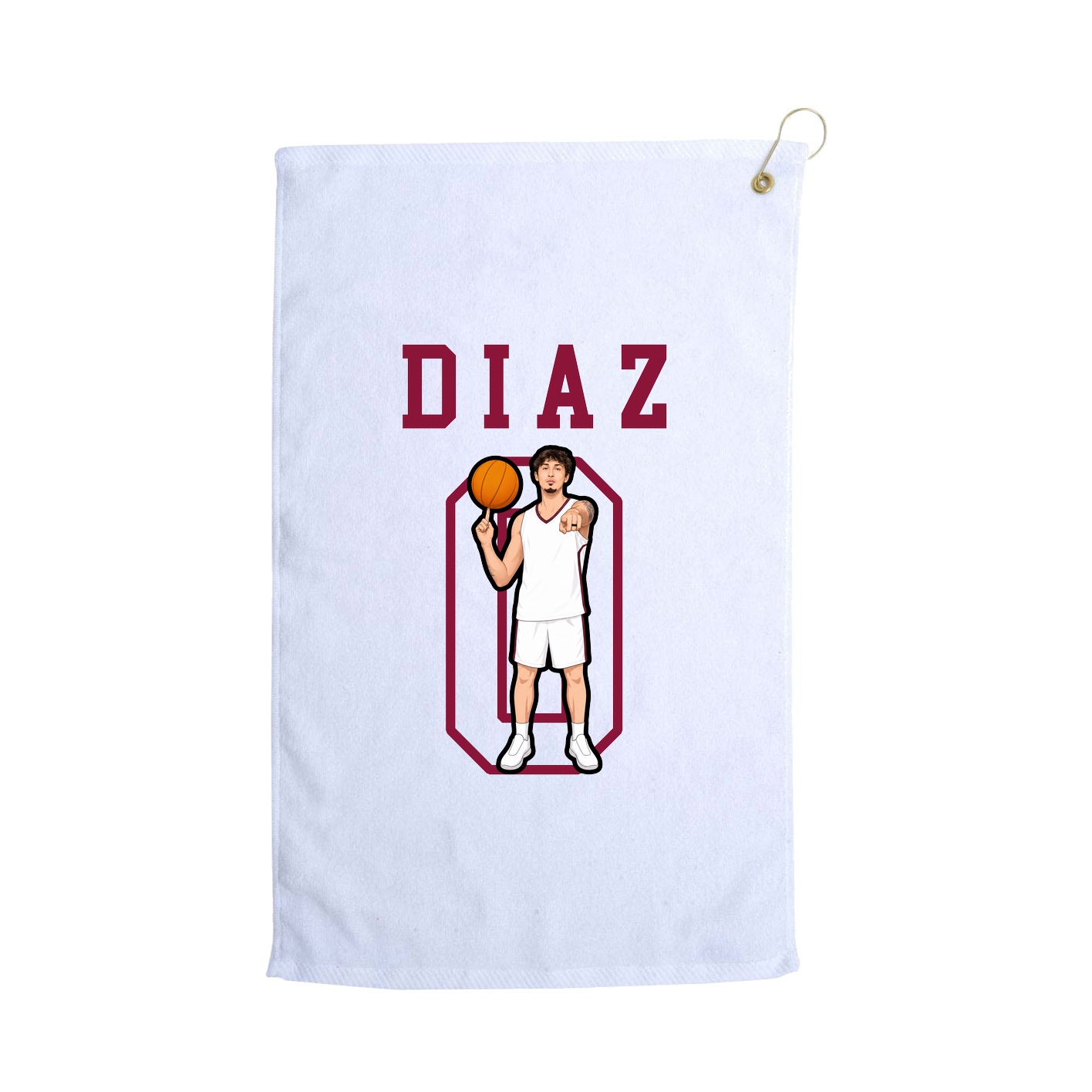 Golf Towel — Shirsey in White