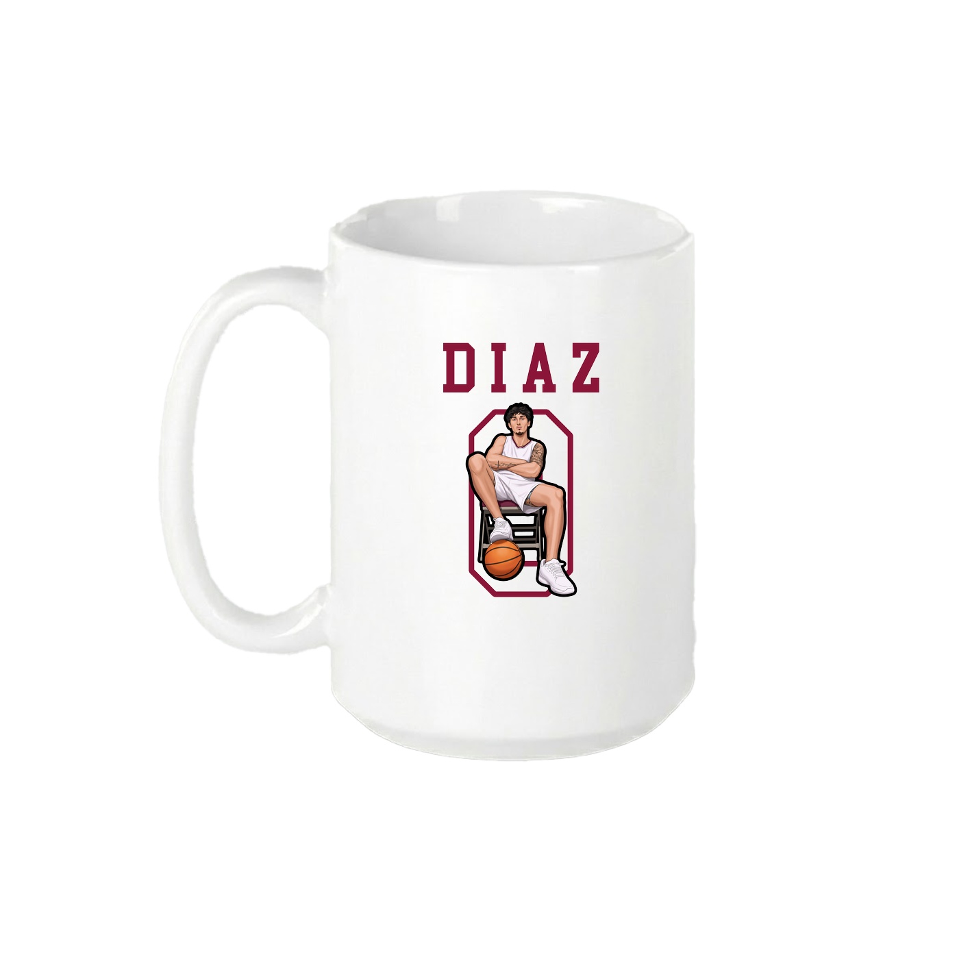 15oz Coffee Mug — Shirsey in White