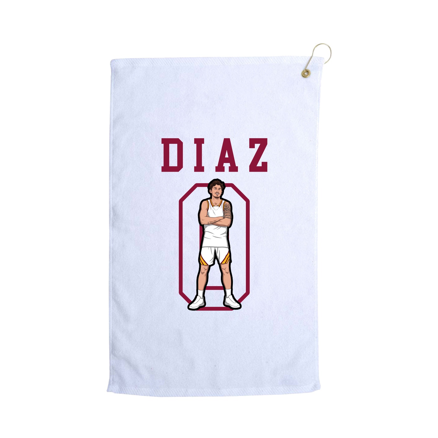 Golf Towel — Shirsey in White