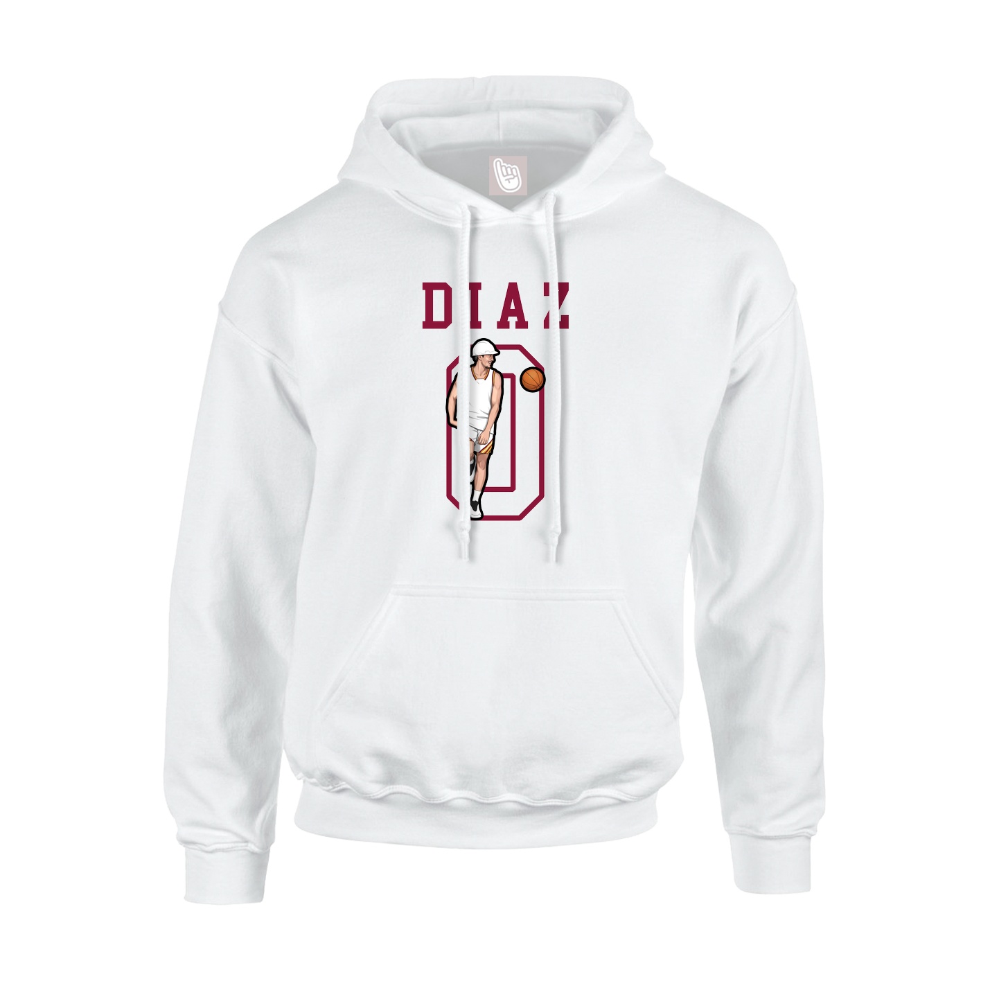 Hoodie — Shirsey in White