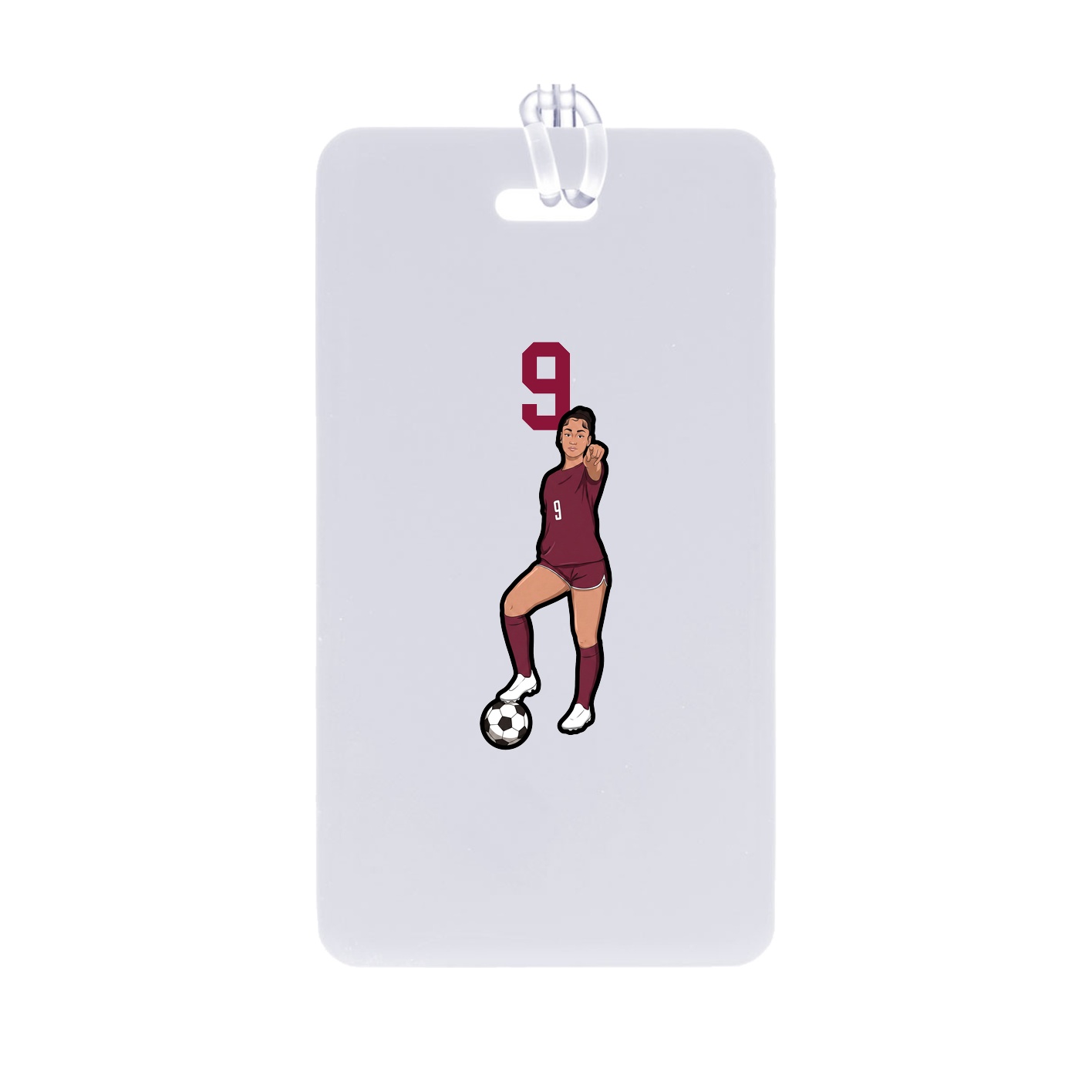 Bag Tag — Number Top in Classic