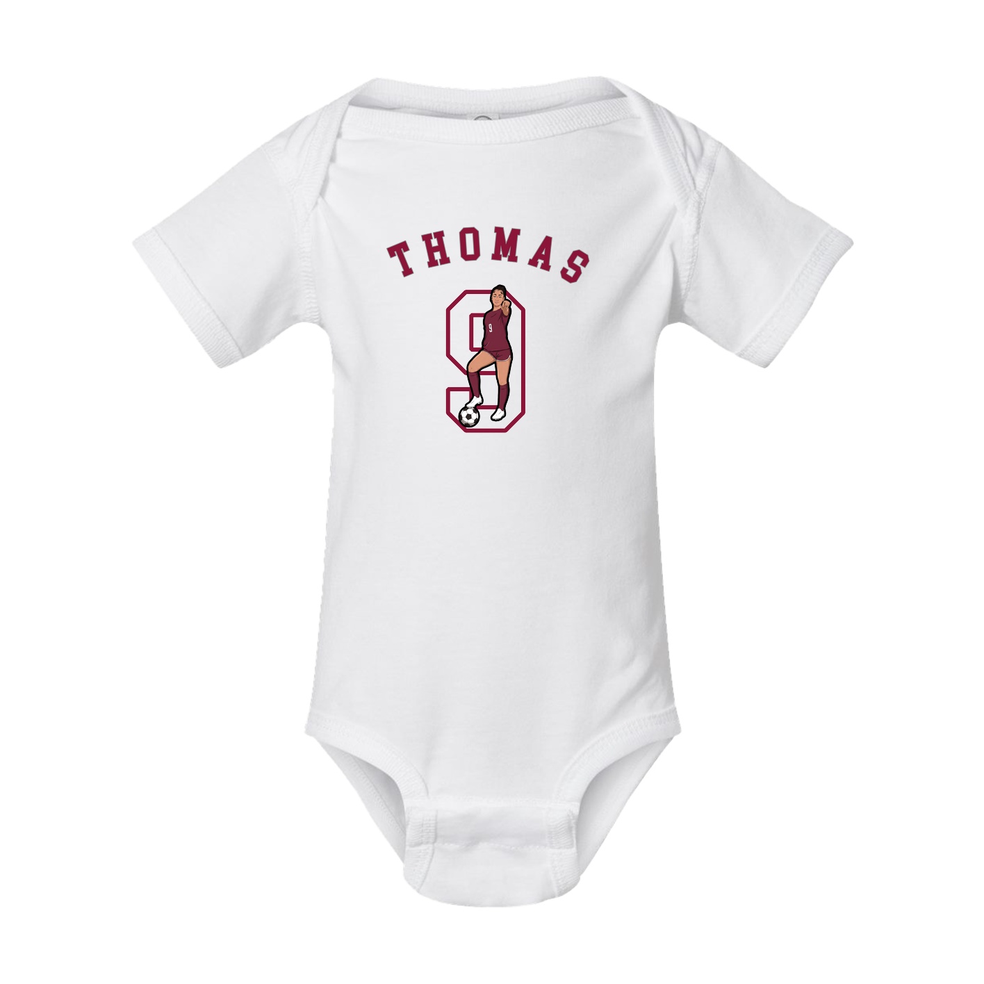 Baby Onesie — Shirsey Arch in White