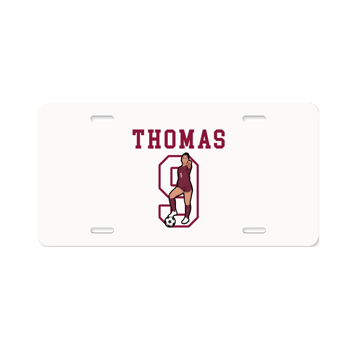 License Plate — Shirsey in Classic