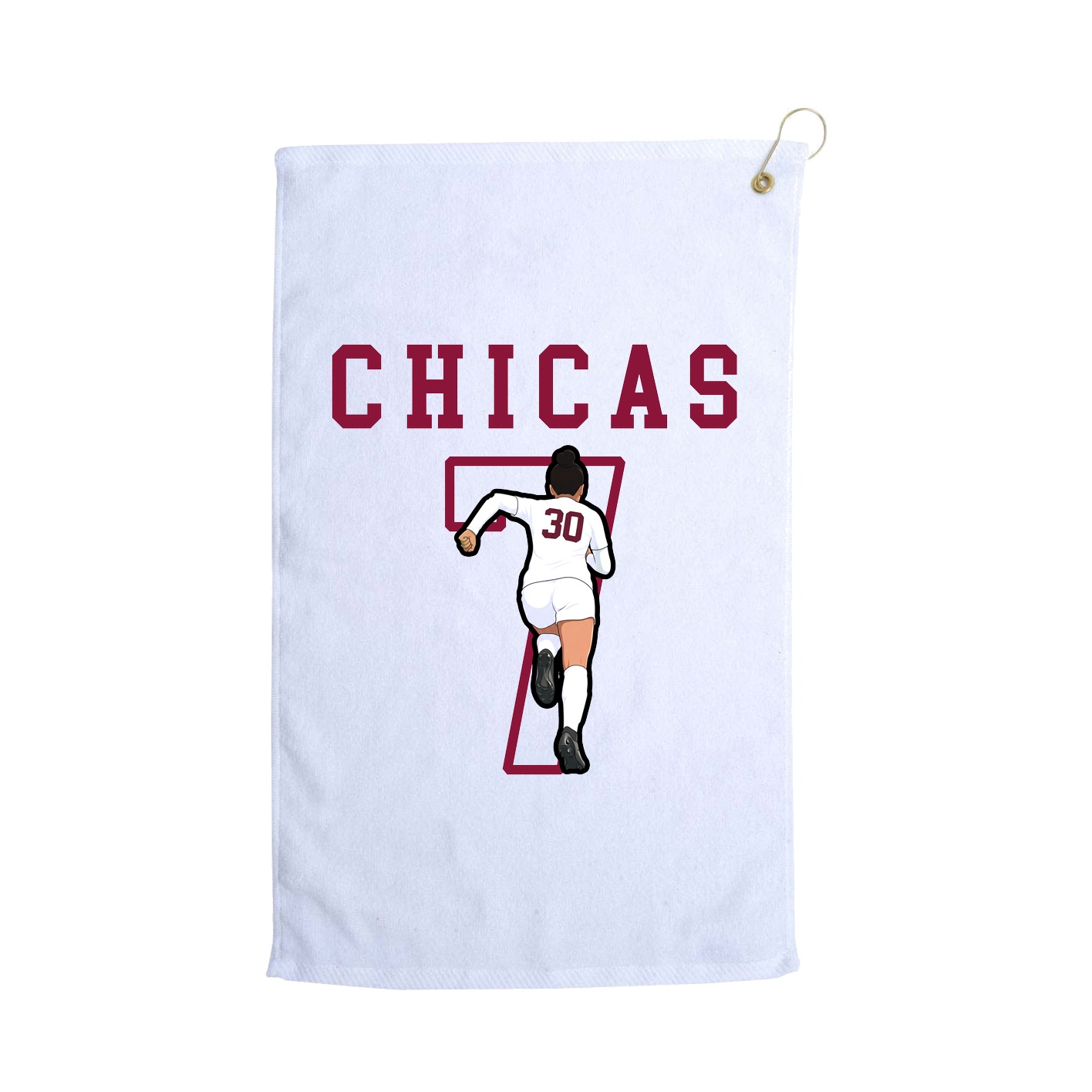 Golf Towel — Shirsey in White