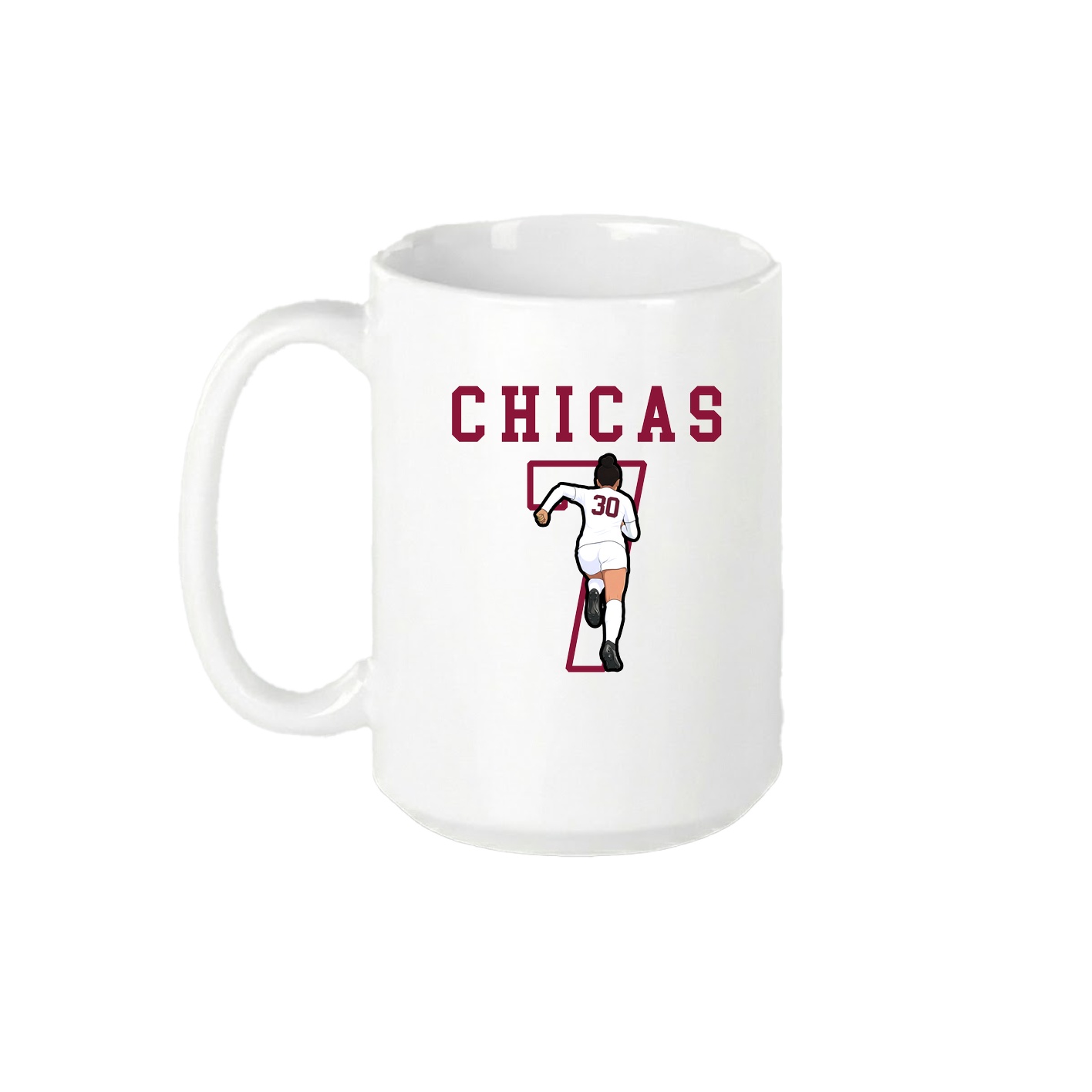 15oz Coffee Mug — Shirsey in White