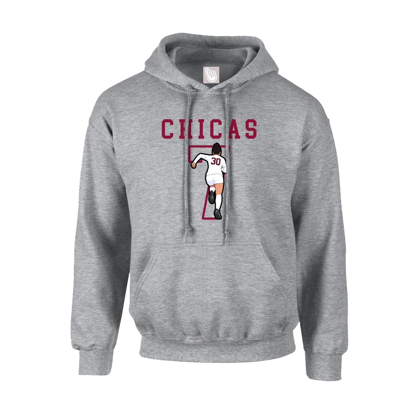 Youth Hoodie — Shirsey in Grey