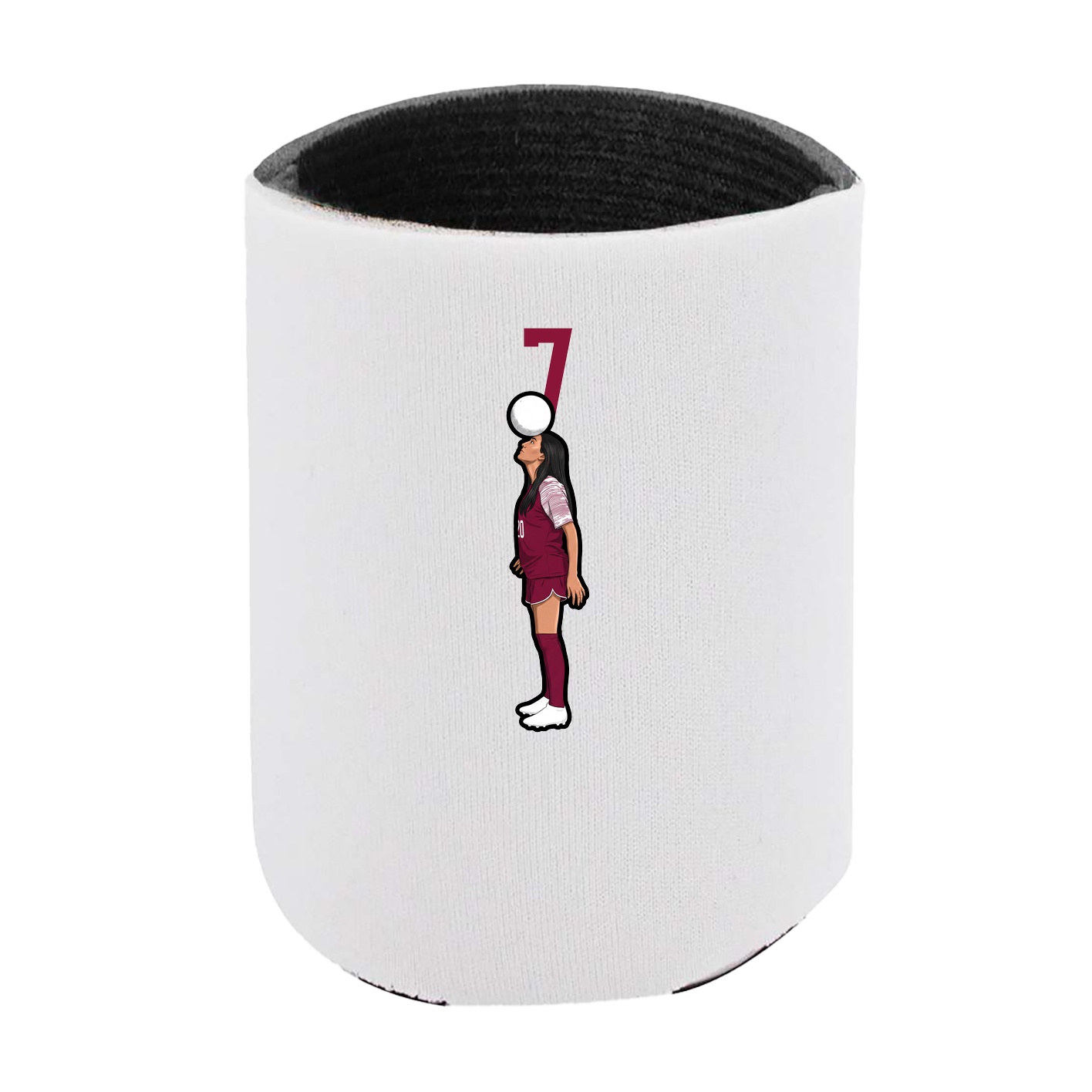 Can Holder — Number Top in White