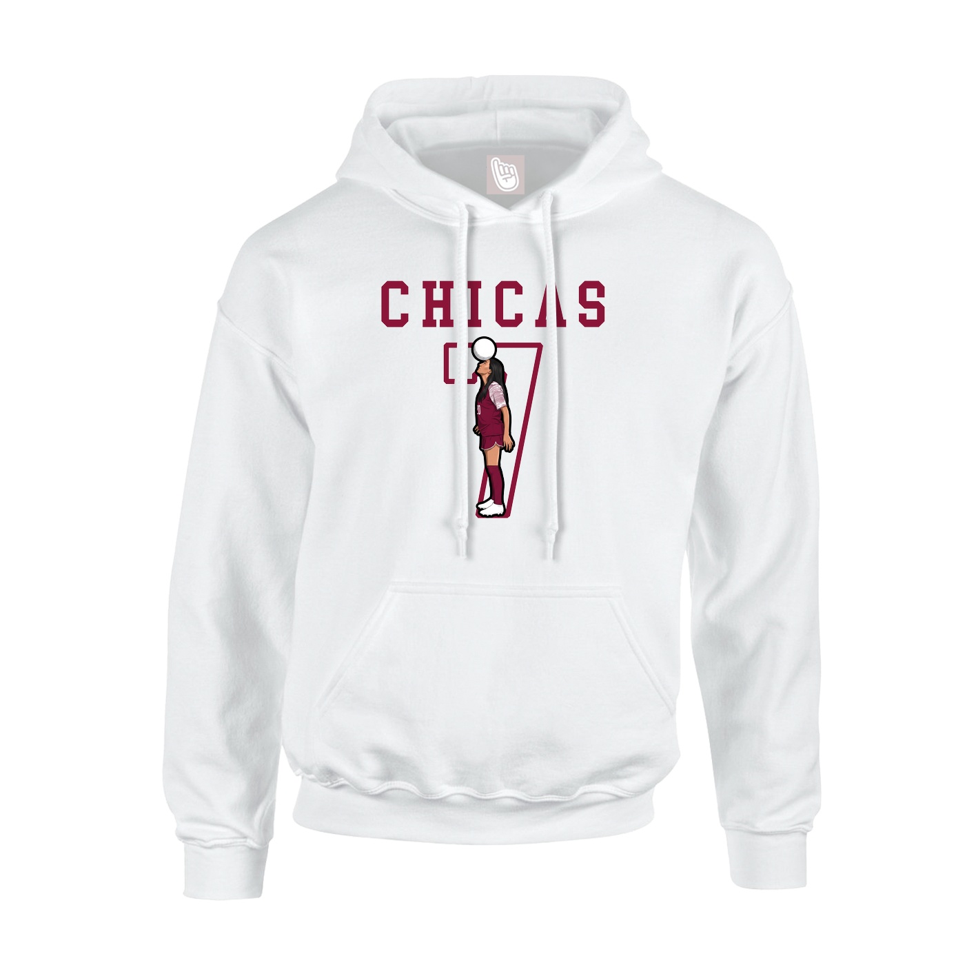 Youth Hoodie — Shirsey in White