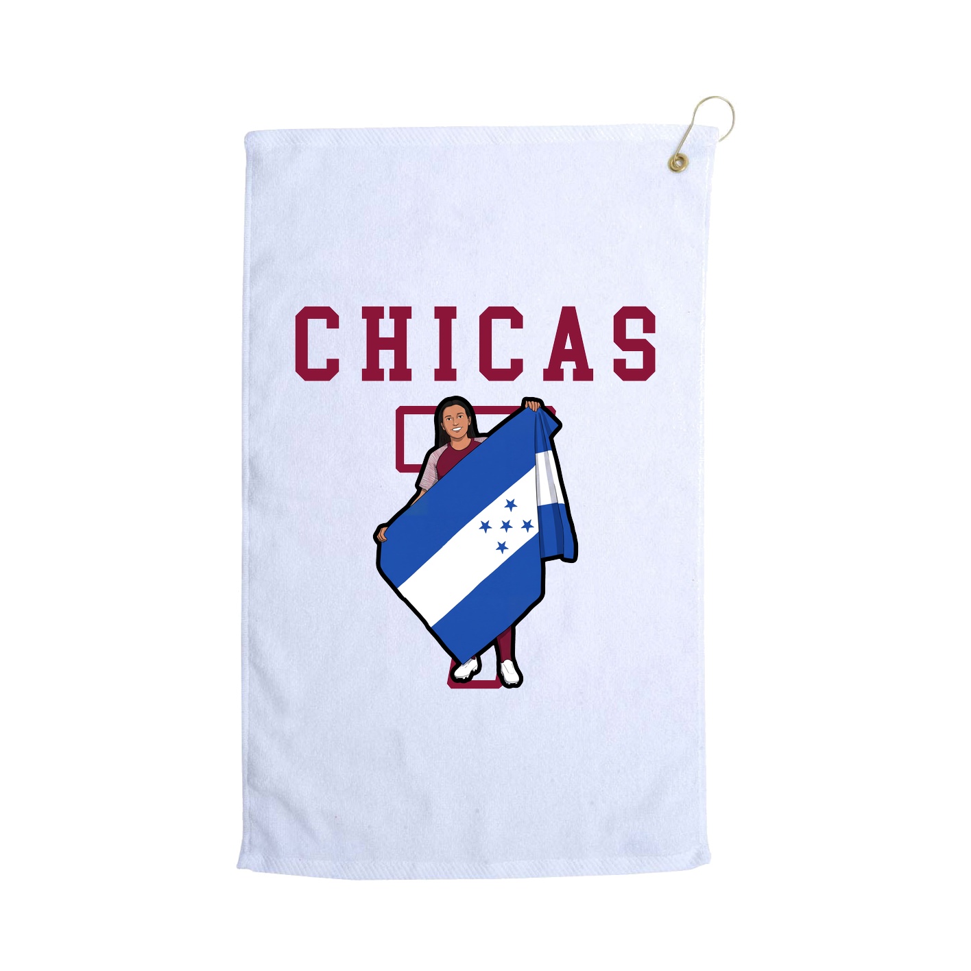 Golf Towel — Shirsey in White