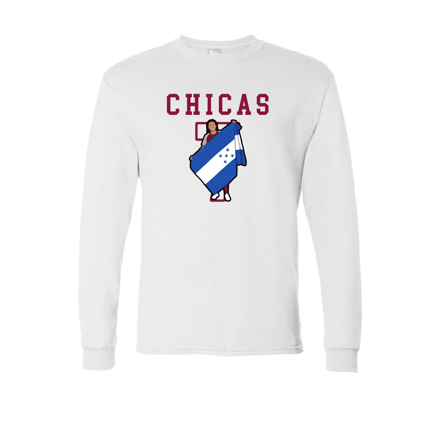 Long Sleeve Tee — Shirsey in White