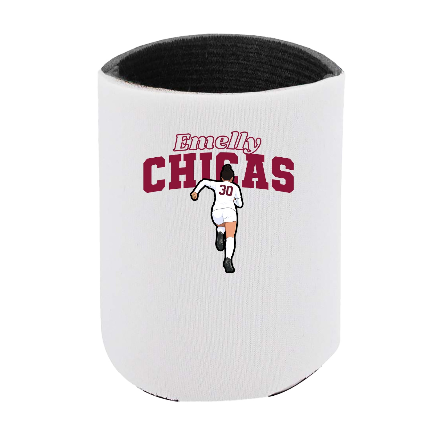 Can Holder — Name Arch in White