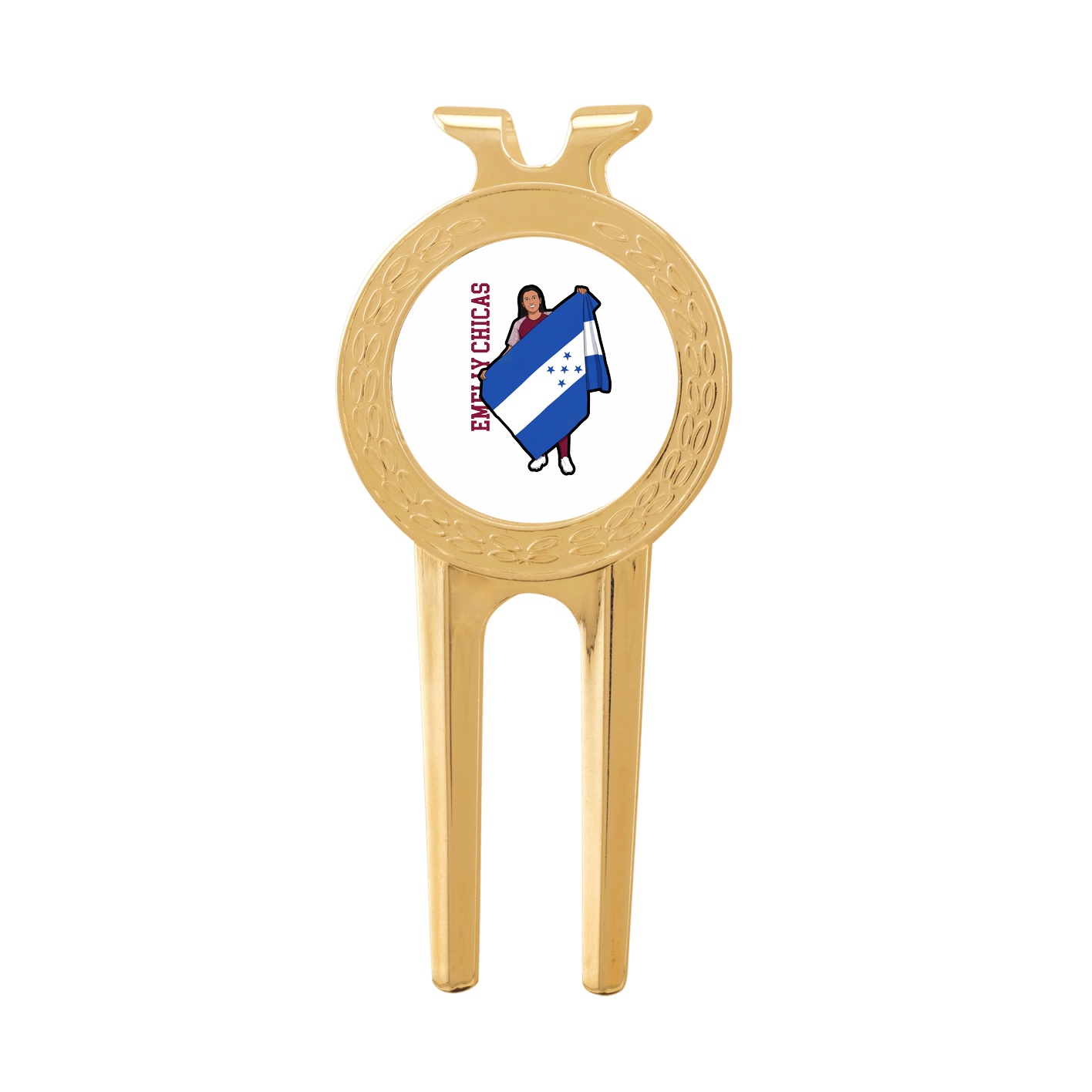 Divot Tool with Ball Marker — Name Vertical in Classic