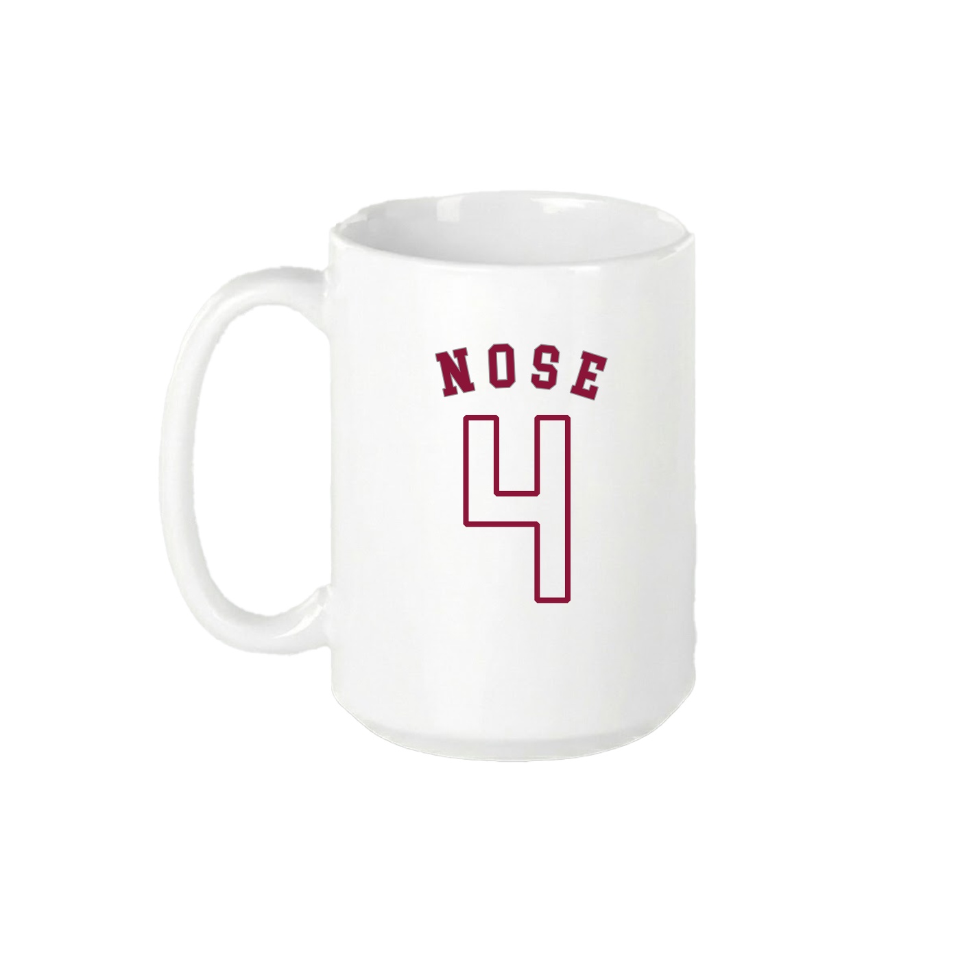 15oz Coffee Mug — Shirsey Arch in White