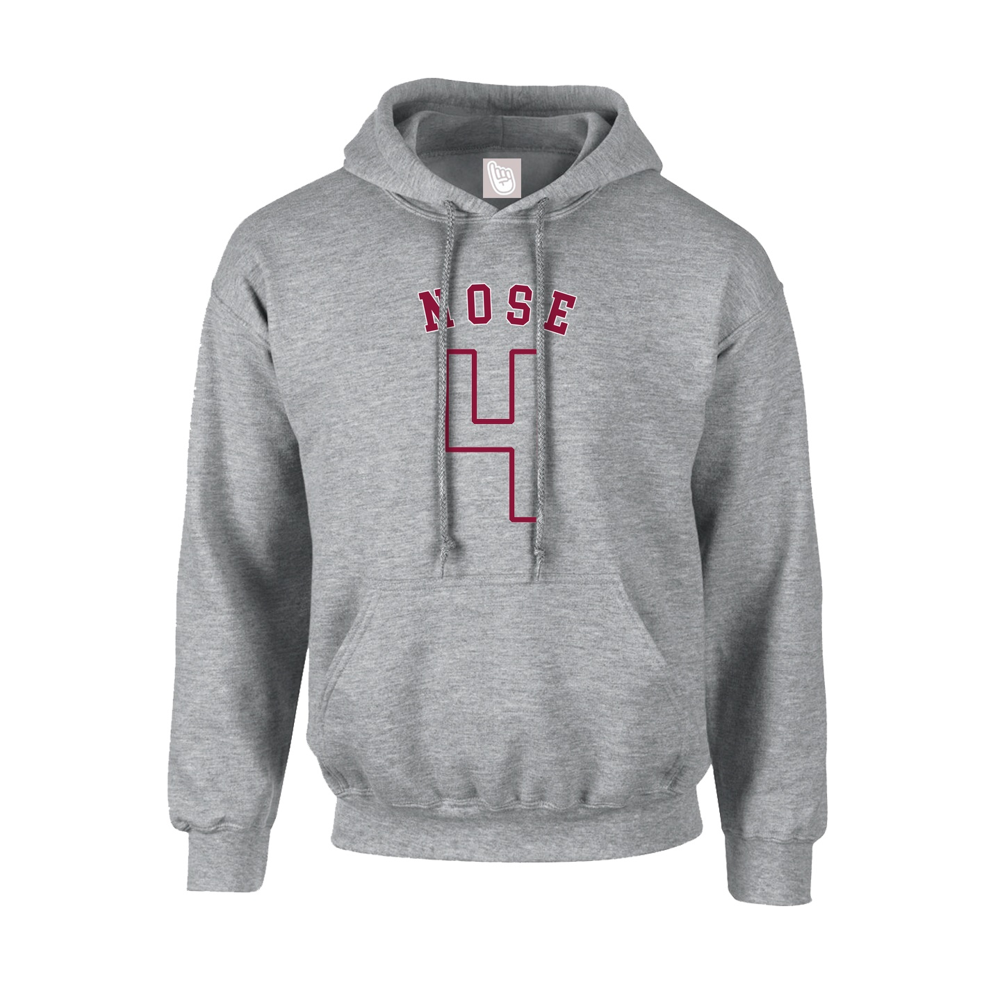 Youth Hoodie — Shirsey Arch in Grey