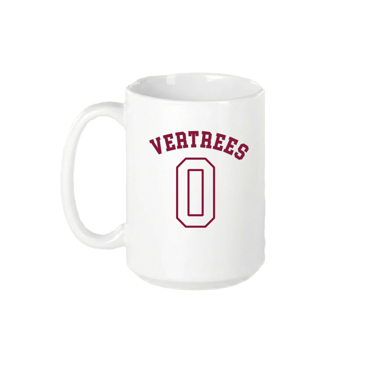 15oz Coffee Mug — Shirsey Arch in White