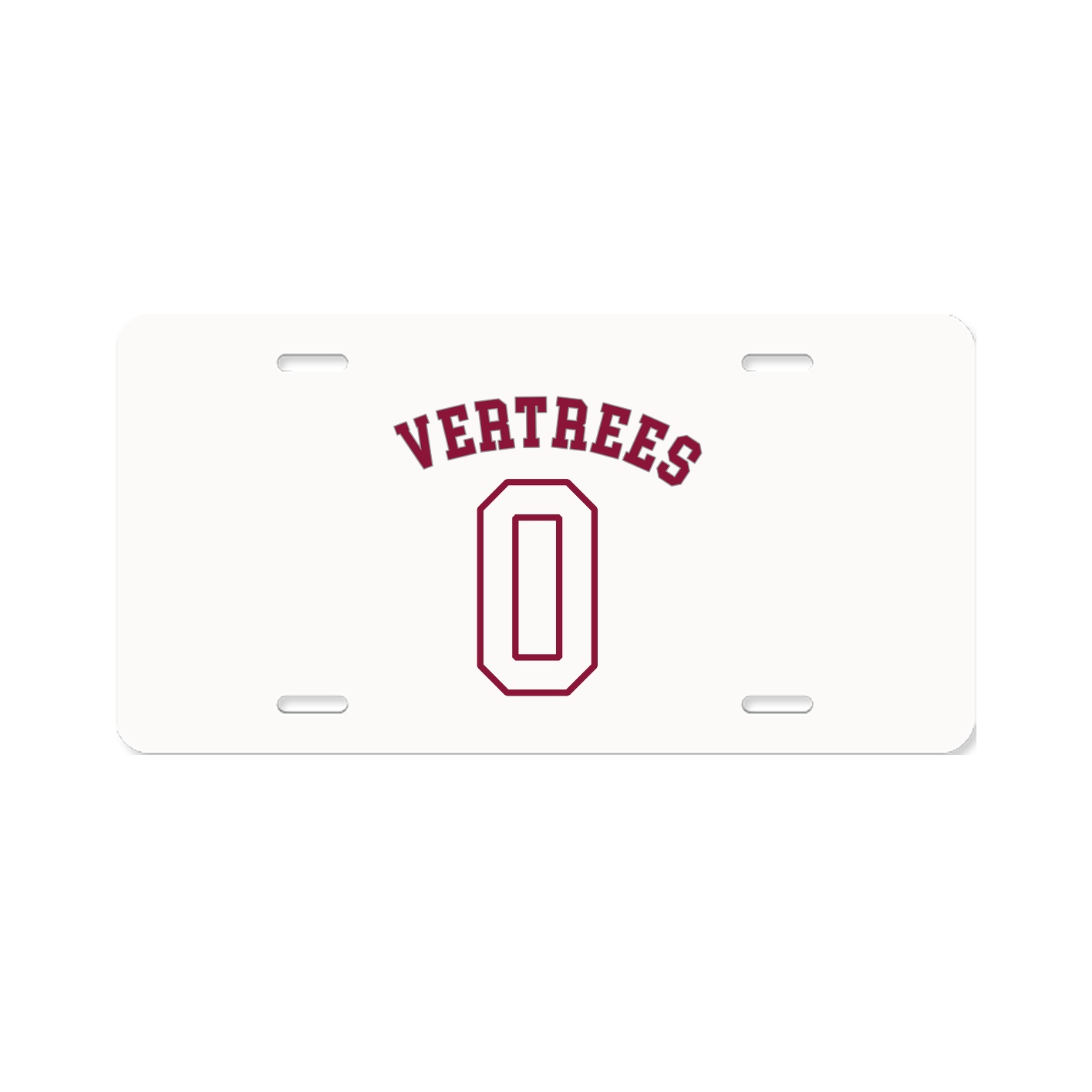 License Plate — Shirsey Arch in Classic