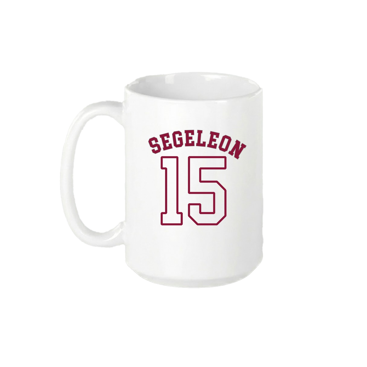 15oz Coffee Mug — Shirsey Arch in White