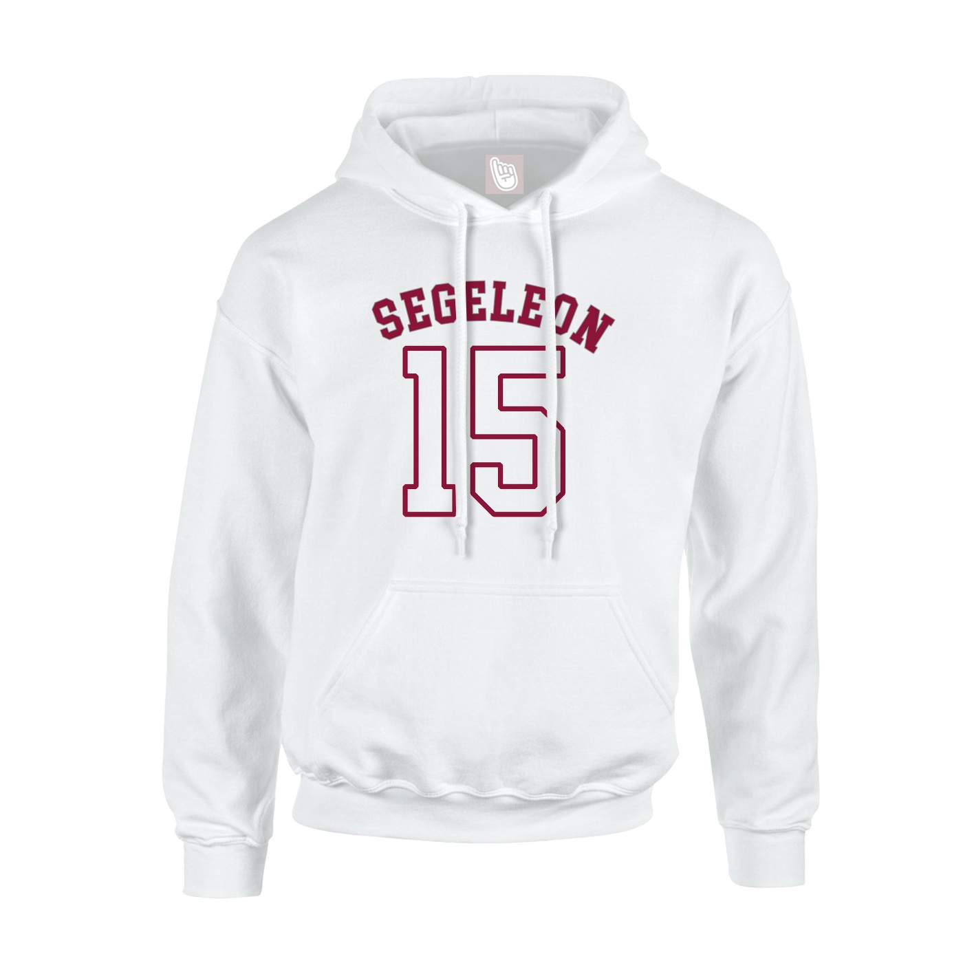 Youth Hoodie — Shirsey Arch in White