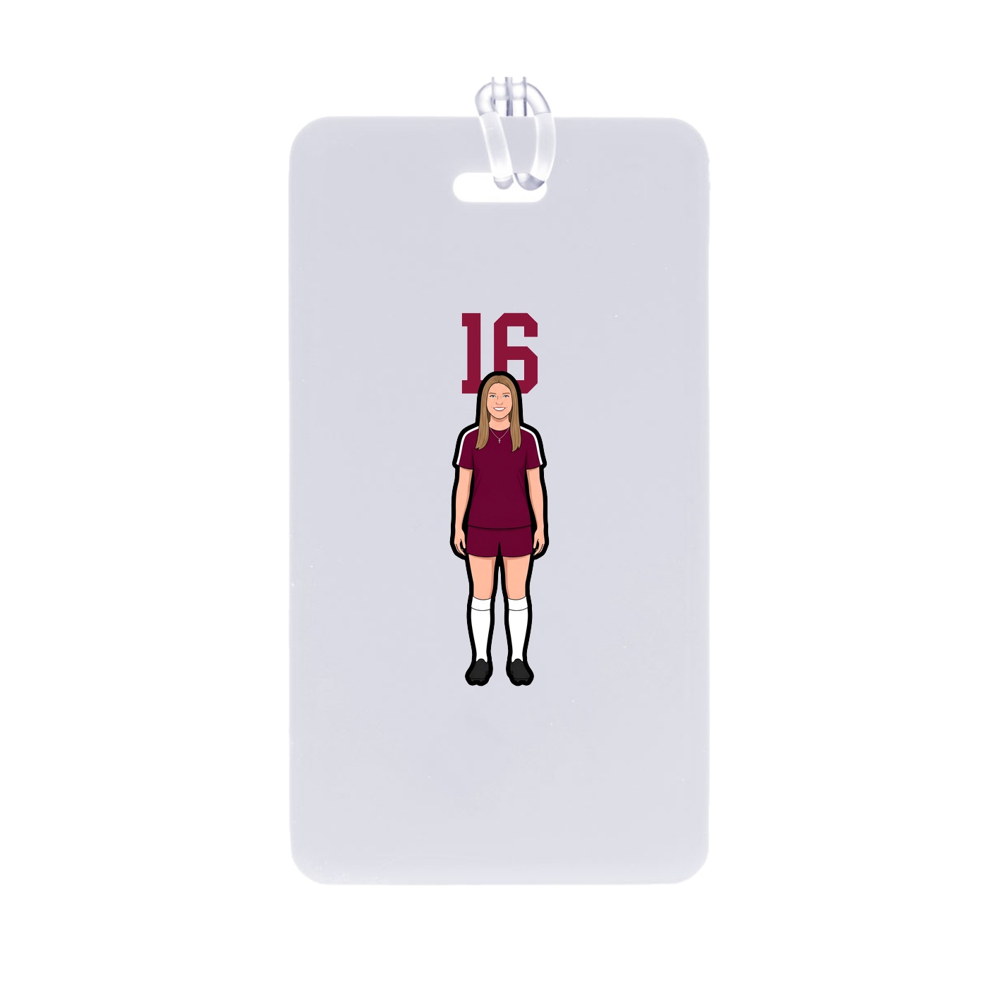 Bag Tag — Number Top in Classic