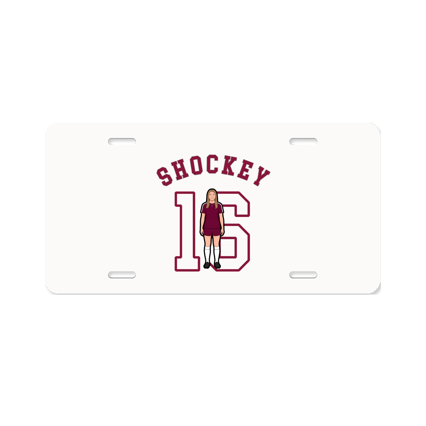 License Plate — Shirsey Arch in Classic