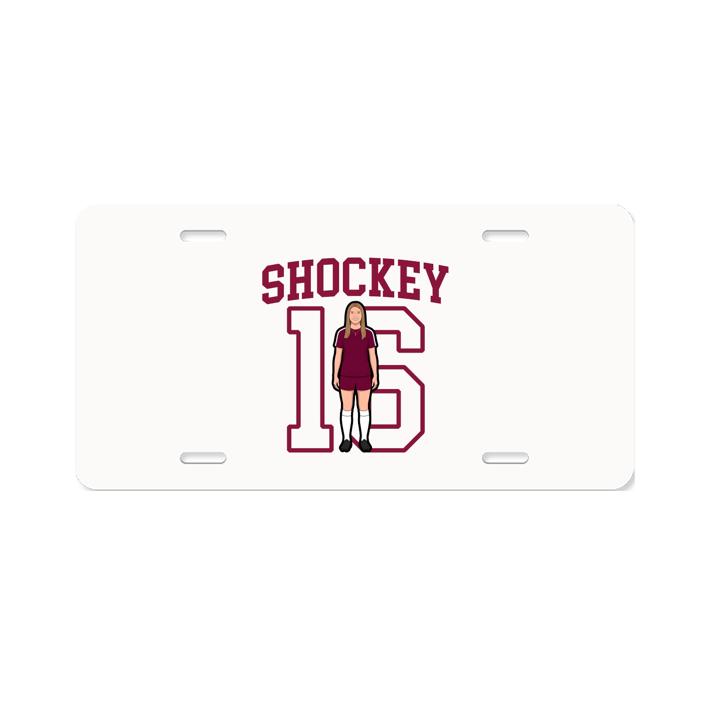 License Plate — Shirsey in Classic