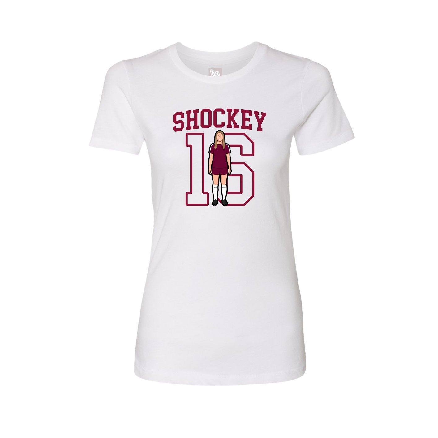 Fitted Women's Tee — Shirsey in White